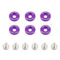 Picture of Mishimoto Small Fender Washer Kit 6pcs - Purple