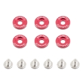 Picture of Mishimoto Small Fender Washer Kit 6pcs - Red