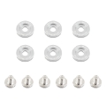 Picture of Mishimoto Small Fender Washer Kit 6pcs - Silver
