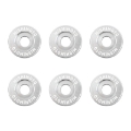 Picture of Mishimoto Small Fender Washer Kit 6pcs - Silver