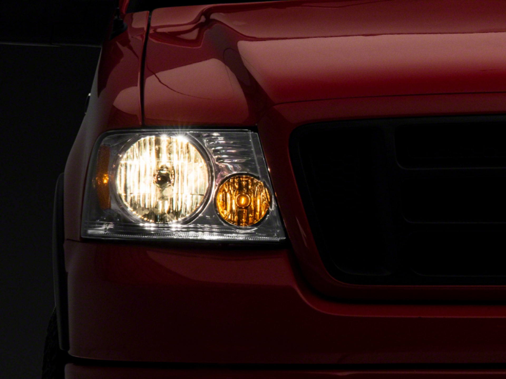 Picture of Raxiom 04-08 Ford F-150 Axial Series OEM Style Replacement Headlights- Chrome Housing Clear Lens