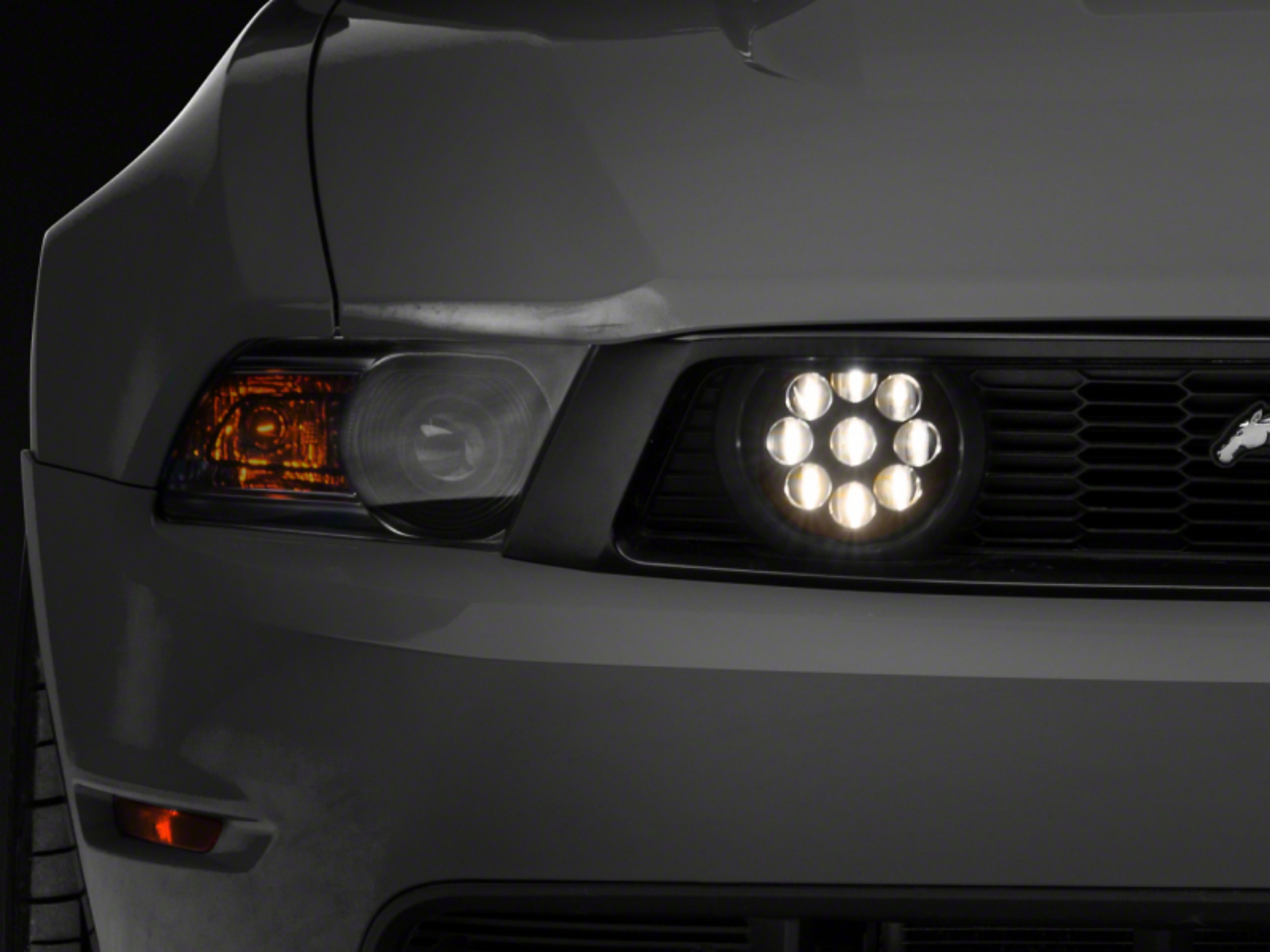 Picture of Raxiom 05-12 Ford Mustang GT LED Fog Lights- Smoked