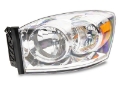 Picture of Raxiom 06-08 Dodge RAM 1500 Axial Series OEM Style Rep Headlights- Chrome Housing Clear Lens
