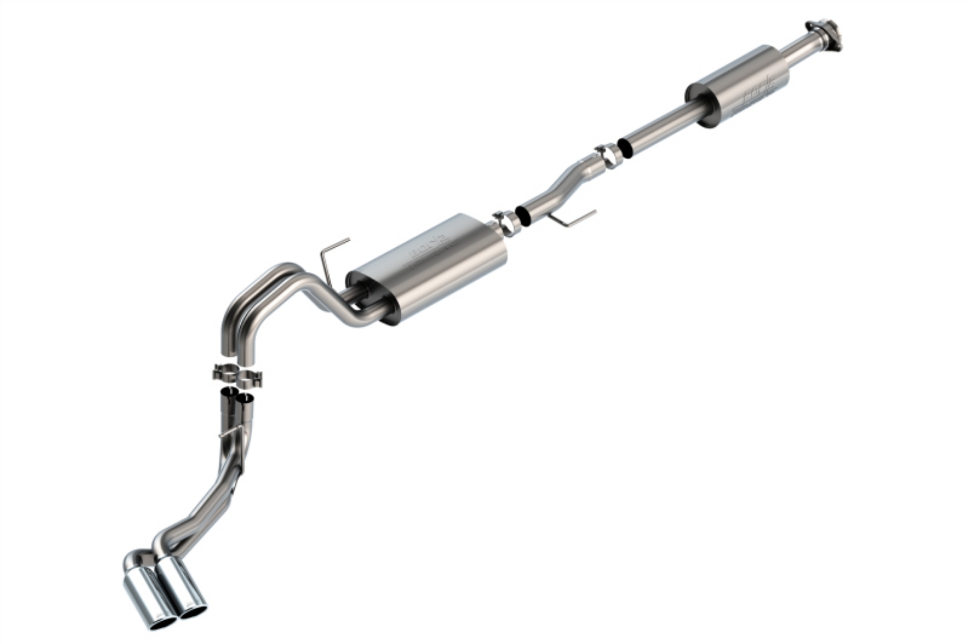 Picture of Borla F-150 2021 2-7L-3-5L 4dr CC SB EC STB Lari-King R-Plnum-LTD 3-2-25 DSE CB Touring CHR Tips