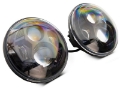 Picture of Raxiom 07-18 Jeep Wrangler JK 7-In LED Headlights- Blk Housing Clear Lens