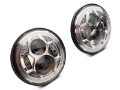 Picture of Raxiom 07-18 Jeep Wrangler JK 7-In LED Headlights- Chrome Housing Clear Lens