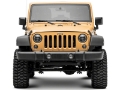 Picture of Raxiom 07-18 Jeep Wrangler JK Axial 7-In LED Headlights w- DRL Turn Signals- Blk Housing Clear
