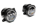 Picture of Raxiom 07-18 Jeep Wrangler JK Axial Series 4-In LED Fog Lights w- RGB Halo