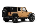 Picture of Raxiom 07-18 Jeep Wrangler JK Axial Series JL Style LED Tail Lights- BlkHousing- Red Lens