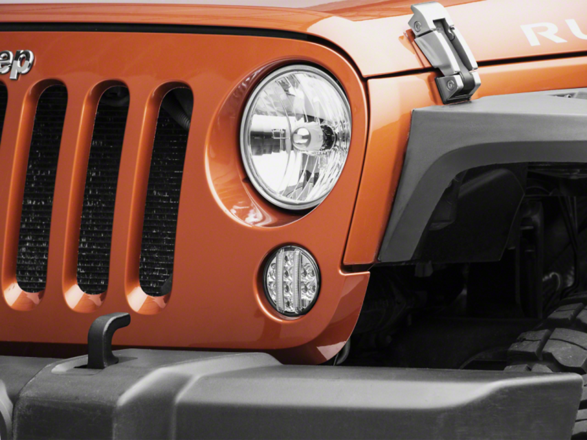 Picture of Raxiom 07-18 Jeep Wrangler JK Axial Series LED Front Turn Signals- Clear