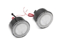 Picture of Raxiom 07-18 Jeep Wrangler JK Axial Series LED Turn Signals w- Halo- Clear