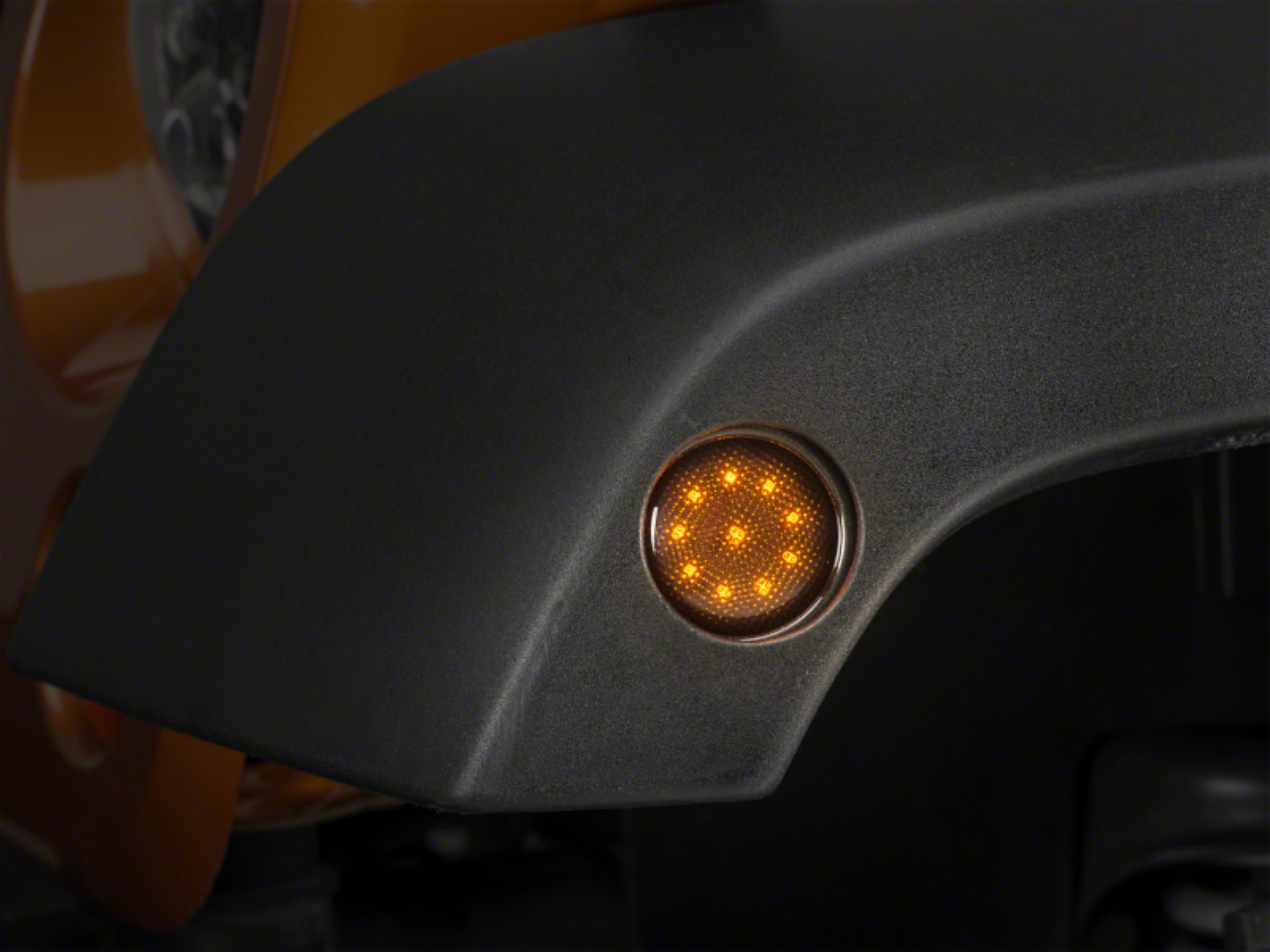 Picture of Raxiom 07-18 Jeep Wrangler JK LED Side Marker Lights- Smoked