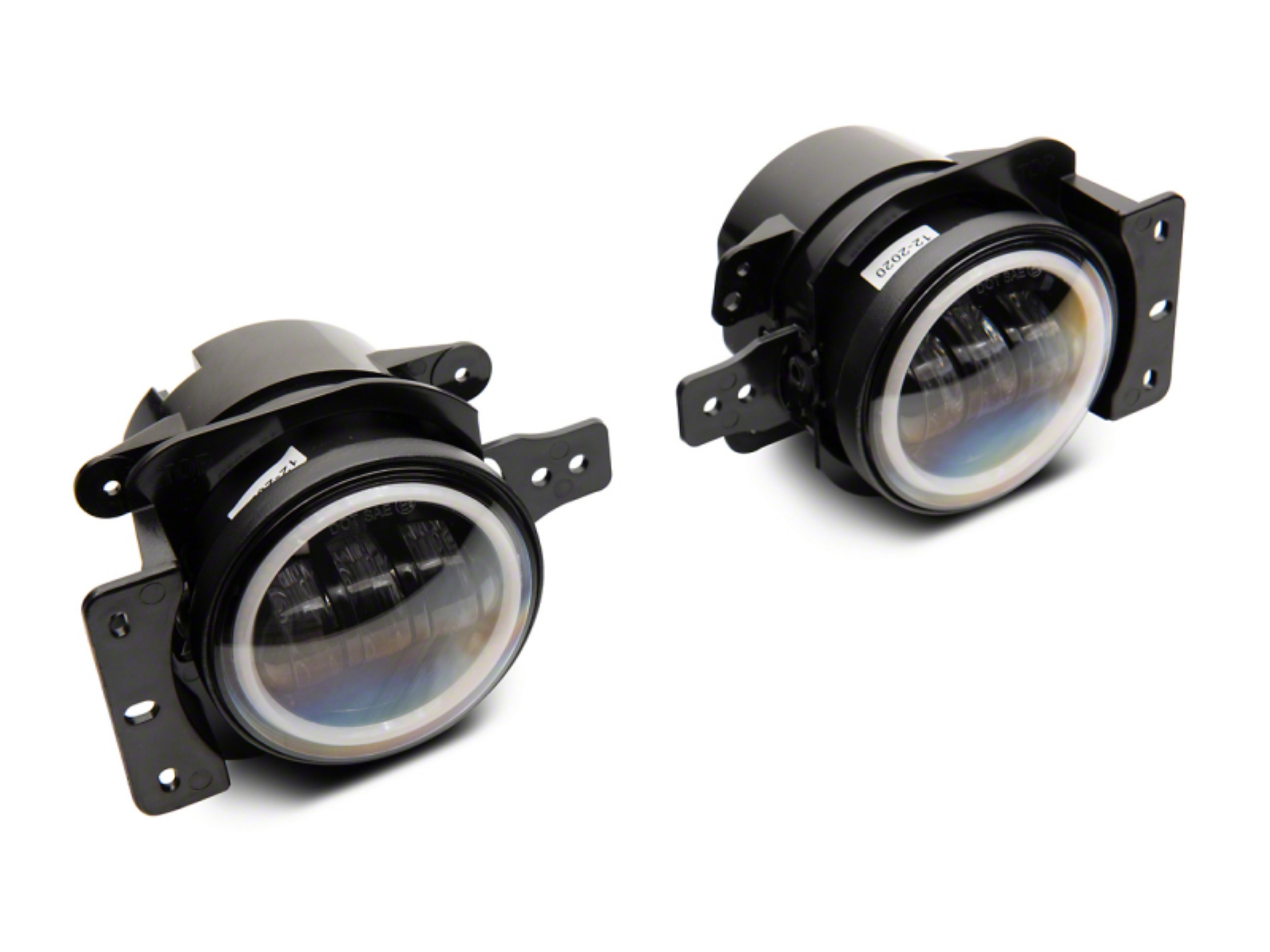 Picture of Raxiom 07-23 Jeep Wrangler JK & JL 20-23 Jeep Gladiator JT Axial Series LED Fog Lights w- Halo