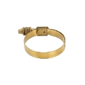 Picture of Mishimoto Constant Tension Worm Gear Clamp 3-27in--4-13in- 83mm-105mm - Gold