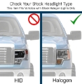 Picture of Raxiom 09-14 Ford F-150 Axial G4 Light Bar Switchback Projector Headlights- Blk Housing Clear Lens