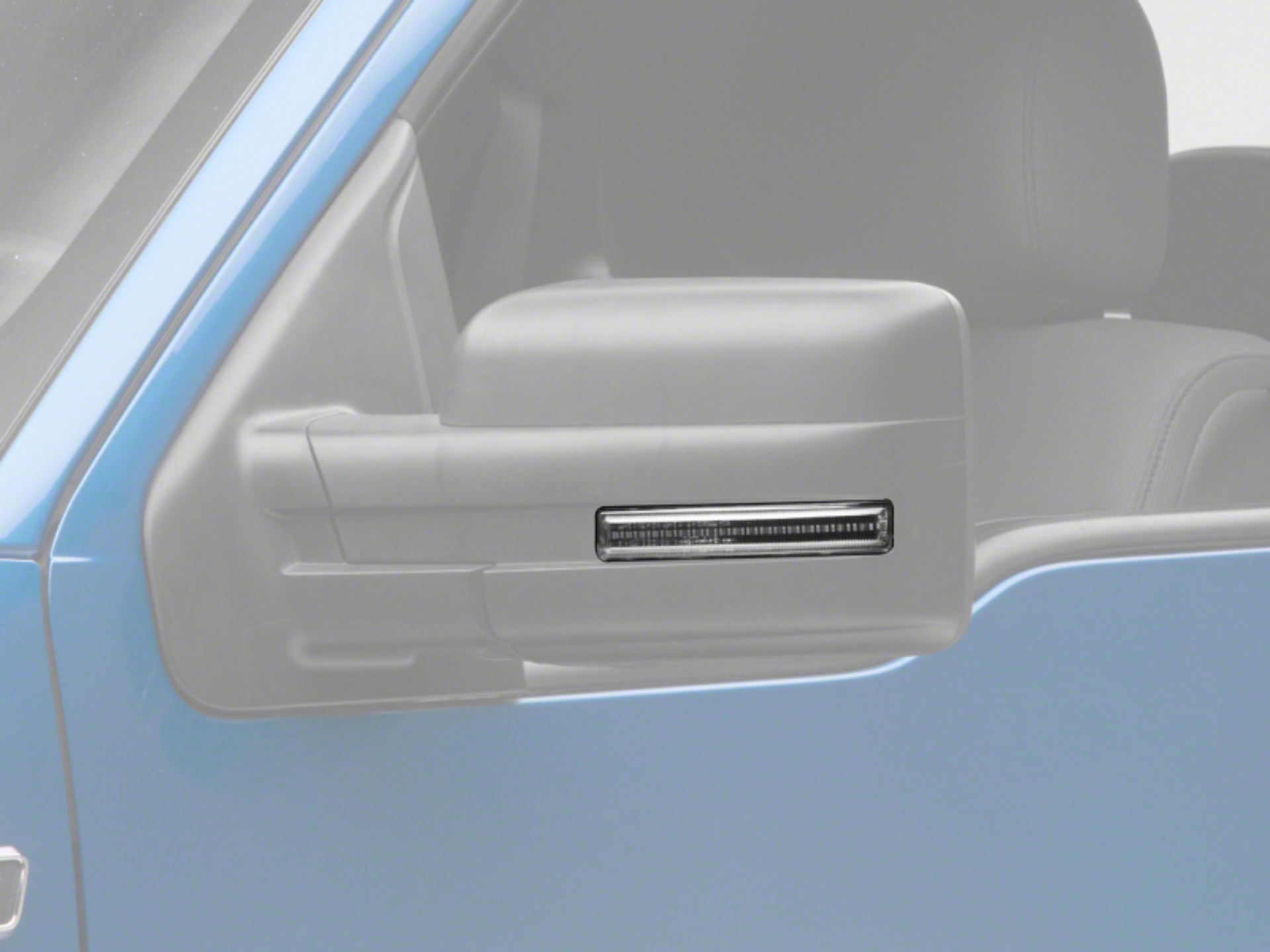 Picture of Raxiom 09-14 Ford F-150 Axial Series LED Sequential Mirror Mounted Turn Signals- Smoked