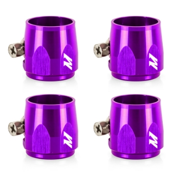 Picture of Mishimoto Aluminum -10AN Hex Finishers - Purple