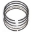 Picture of Mahle Rings Toyota 3-3L 3MZFE 2004 - 2010 PVD Top Compression Ring Plain Ring Set
