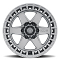 Picture of ICON Raider 17x8-5 6x120 0mm Offset 4-75in BS Titanium Wheel