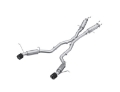 Picture of MBRP 2012+ Jeep Grand Cherokee SRT 6-4L 3in Dual Rear Exit T304SS Catback Exhaust - CF Tips