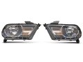 Picture of Raxiom 10-12 Ford Mustang Axial Series OEM Style Rep Headlights- Chrome Housing Clear Lens
