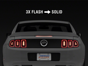 Picture of Raxiom 10-14 Ford Mustang Formula LED Third Brake Light- Light Smoked