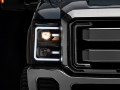 Picture of Raxiom 11-16 Ford F-250 Super Duty LED Projector Headlights - Blk Housing Clear Lens