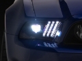 Picture of Raxiom 13-14 Ford Mustang LED Projector Headlights SEQL Turn Signals- Blk Housing Clear Lens