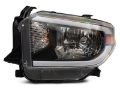 Picture of Raxiom 14-21 Toyota Tundra Axial Series Headlights w- SEQL LED Bar- Blk Housing Clear Lens