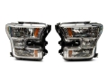 Picture of Raxiom 15-17 Ford F-150 Axial OEM Style Rep Headlights- Chrome Housing Clear Lens