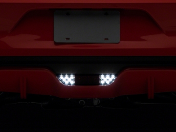 Picture of Raxiom 15-17 Ford Mustang Axial LED Reverse Light w- Running Light Triple Flash Brake Light- Smoked