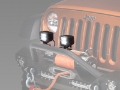 Picture of Raxiom 3-In Square LED Light Universal Some Adaptation May Be Required
