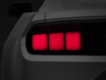 Picture of Raxiom 15-23 Ford Mustang Profile LED Tail Lights Gloss Blk Housing- Red Lens