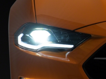 Picture of Raxiom 18-23 Ford Mustang GT EcoBoost LED Projector Headlights- Blk Housing Clear Lens