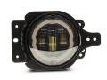 Picture of Raxiom 18-23 Jeep Wrangler JL Axial Series 9-In Angel Eye LED Headlights- Blk Housing Clear Lens