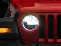 Picture of Raxiom 18-23 Jeep Wrangler JL Axial Series 9-In LED Headlights- Blk Housing Clear Lens