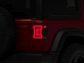 Picture of Raxiom 18-23 Jeep Wrangler JL Horizon LED Tail Lights- BlkHousing- Red Lens