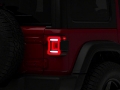 Picture of Raxiom 18-23 Jeep Wrangler JL Horizon LED Tail Lights- BlkHousing- Red Lens