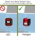 Picture of Raxiom 20-23 Jeep Gladiator JT LED Tail Lights- Blk Housing Smoked Lens