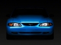 Picture of Raxiom 94-98 Ford Mustang Axial Series Cobra Style Headlights- Chrome Housing Clear Lens
