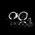 Picture of Raxiom 97-03 Ford F-150 LED Halo Projector Headlights- Chrome Housing Clear Lens