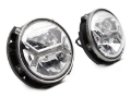 Picture of Raxiom07-18 Jeep Wrangler JK LED Halo Projector Headlights- Chrome Housing Clear Lens