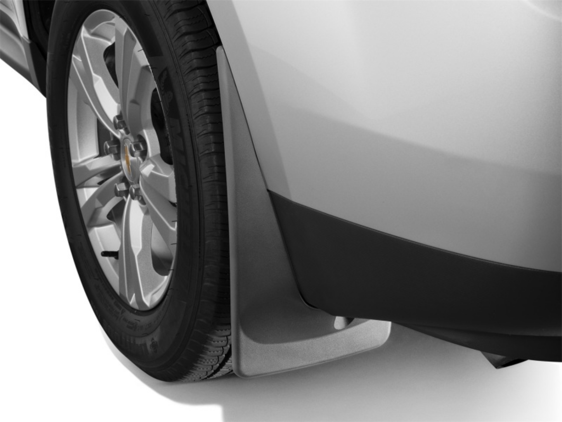 Picture of WeatherTech 2020+ Hyundai Palisade No Drill Mudflaps - Black