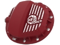Picture of aFe Pro Series GMCH 9-5 Rear Diff Cover Red w- Machined Fins 19-20 GM Silverado-Sierra 1500