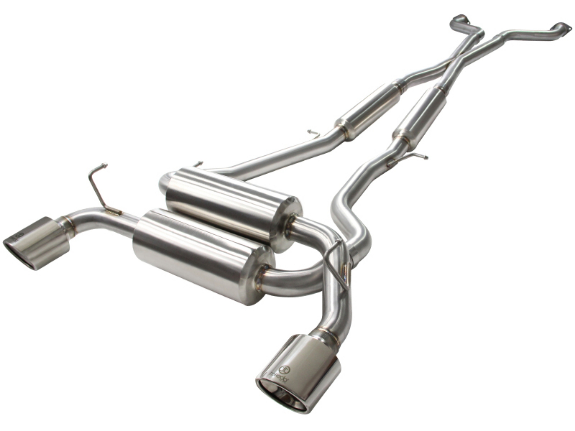 Picture of aFe Takeda 2-1-2in 304SS Cat-Back Exhaust Infiniti G37 08-13-Q60 14-15 V6-3-7 w- Polished Tips