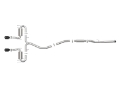 Picture of aFe Takeda 3in 304 SS Cat-Back Exhaust System w-Black Tips 17-20 Honda Civic Sport L4-1-5L t