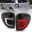 Picture of ANZO 2004-2007 Dodge  Grand Caravan LED Tail Lights w- Light Bar Black Housing Clear Lens