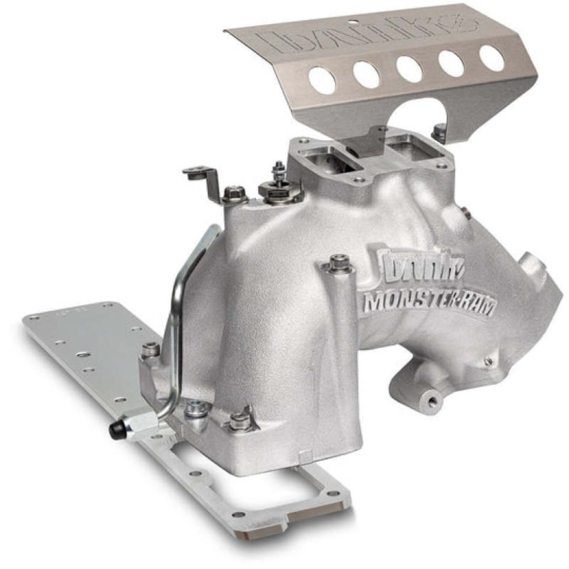 Picture of Banks Power 13-18 Ram 6-7L Monster-Ram Intake System Gen-2 w-Fuel Line - Natural w-Heater System