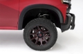 Picture of Lund 19-21 Chevy Silverado 1500 SX-Sport Textured Elite Series Front Fender Flares - Black 2 Pc