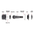 Picture of Synergy Jeep JK-WJ HD Non-Knurled Adjustable Ball Joint Kit